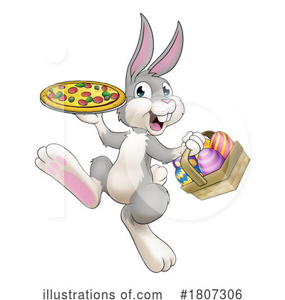 Royalty-Free (RF) Rabbit Clipart Illustration by AtStockIllustration - Stock Sample #1807306