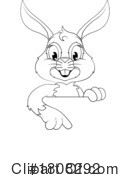 Rabbit Clipart #1808292 by AtStockIllustration