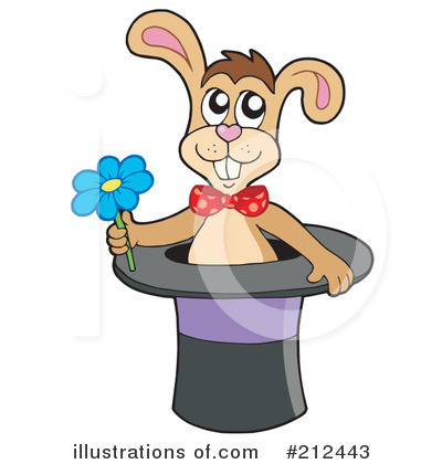 Royalty-Free (RF) Rabbit Clipart Illustration by visekart - Stock Sample #212443