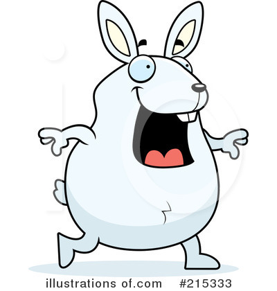Royalty-Free (RF) Rabbit Clipart Illustration by Cory Thoman - Stock Sample #215333