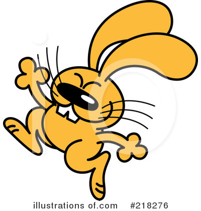 Royalty-Free (RF) Rabbit Clipart Illustration by Zooco - Stock Sample #218276