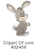 Rabbit Clipart #32456 by Alex Bannykh