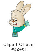Rabbit Clipart #32461 by Alex Bannykh