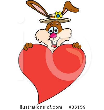 Valentines Day Clipart #36159 by Dennis Holmes Designs