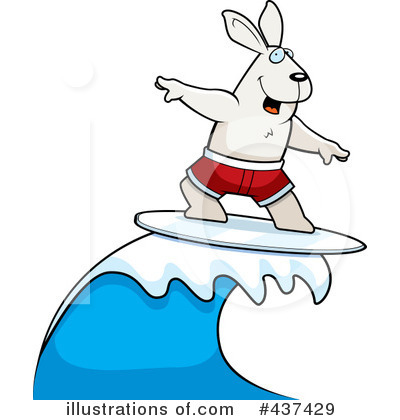 Royalty-Free (RF) Rabbit Clipart Illustration by Cory Thoman - Stock Sample #437429