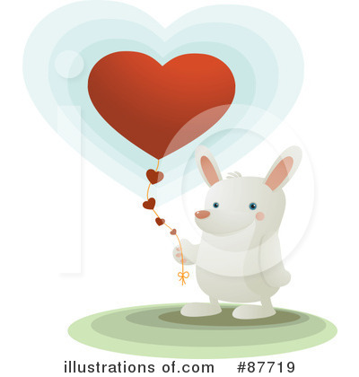 Royalty-Free (RF) Rabbit Clipart Illustration by Qiun - Stock Sample #87719