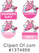 Rabbit Cupid Clipart #1374856 by Cory Thoman