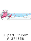 Rabbit Cupid Clipart #1374858 by Cory Thoman
