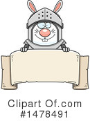 Rabbit Knight Clipart #1478491 by Cory Thoman