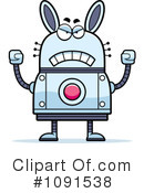 Rabbit Robot Clipart #1091538 by Cory Thoman