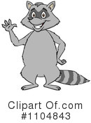 Raccoon Clipart #1104843 by Cartoon Solutions