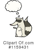 Raccoon Clipart #1159431 by lineartestpilot