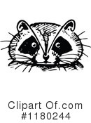 Raccoon Clipart #1180244 by Prawny Vintage