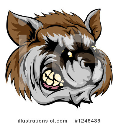 Raccoon Clipart #1246436 by AtStockIllustration