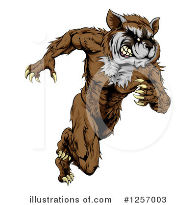 Raccoon Clipart #1257003 by AtStockIllustration