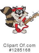 Raccoon Clipart #1285168 by Dennis Holmes Designs