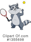 Raccoon Clipart #1355698 by Vector Tradition SM
