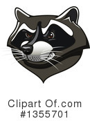 Raccoon Clipart #1355701 by Vector Tradition SM