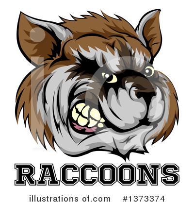 Royalty-Free (RF) Raccoon Clipart Illustration by AtStockIllustration - Stock Sample #1373374