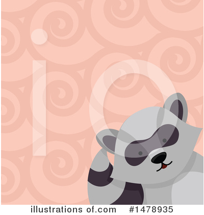Royalty-Free (RF) Raccoon Clipart Illustration by BNP Design Studio - Stock Sample #1478935