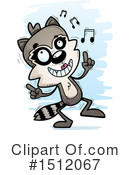 Raccoon Clipart #1512067 by Cory Thoman