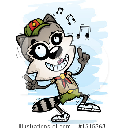 Raccoons Clipart #1515363 by Cory Thoman