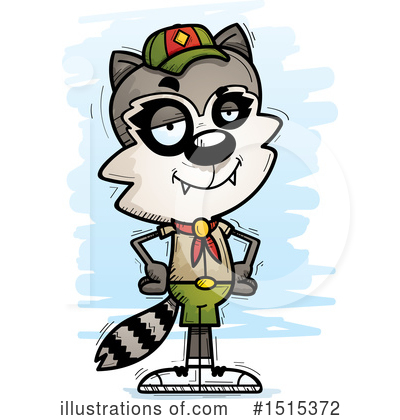 Royalty-Free (RF) Raccoon Clipart Illustration by Cory Thoman - Stock Sample #1515372