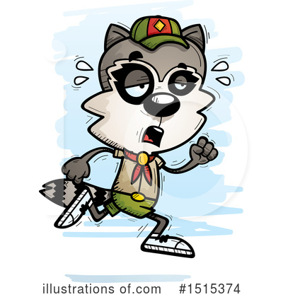 Raccoon Clipart #1515374 by Cory Thoman