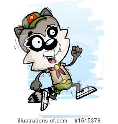 Raccoon Clipart #1515376 by Cory Thoman