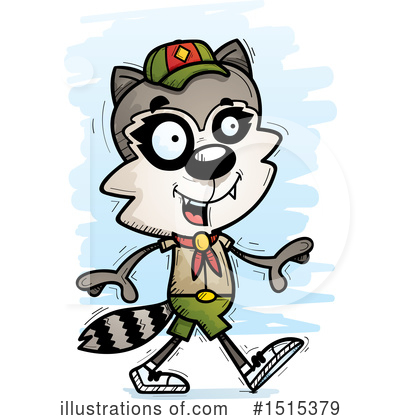 Raccoons Clipart #1515379 by Cory Thoman