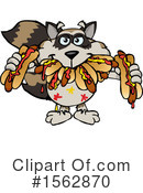 Raccoon Clipart #1562870 by Dennis Holmes Designs