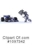 Race Car Clipart #1097342 by KJ Pargeter