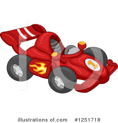 Racer Clipart #1251718 by BNP Design Studio
