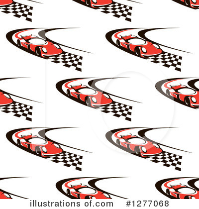 Royalty-Free (RF) Race Car Clipart Illustration by Vector Tradition SM - Stock Sample #1277068