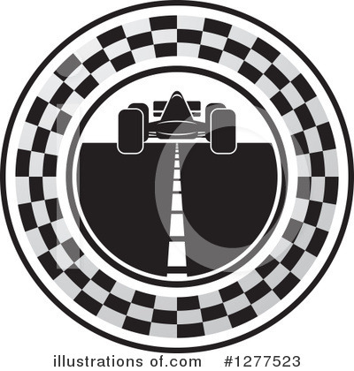Royalty-Free (RF) Race Car Clipart Illustration by Lal Perera - Stock Sample #1277523