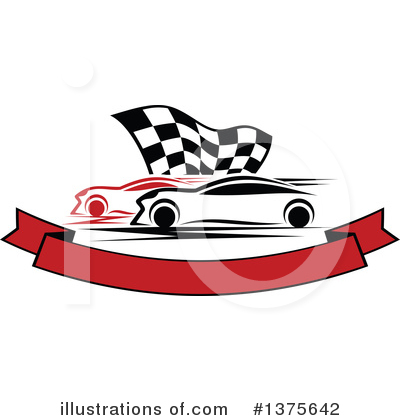 Royalty-Free (RF) Race Car Clipart Illustration by Vector Tradition SM - Stock Sample #1375642