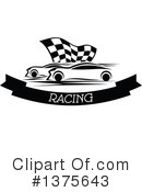 Race Car Clipart #1375643 by Vector Tradition SM