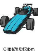 Race Car Clipart #1717474 by Vector Tradition SM