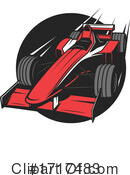 Race Car Clipart #1717483 by Vector Tradition SM