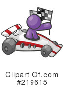 Race Car Clipart #219615 by Leo Blanchette