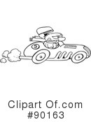 Race Car Clipart #90163 by gnurf