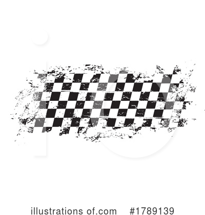 Checkered Flag Clipart #1789139 by Vector Tradition SM
