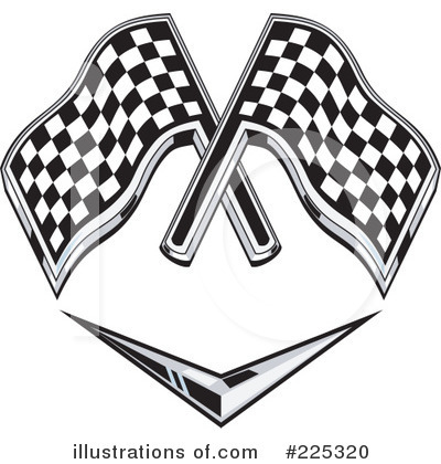 Royalty-Free (RF) Racing Clipart Illustration by patrimonio - Stock Sample #225320