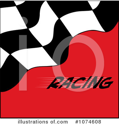 Racing Flag Clipart #1074608 by Pams Clipart