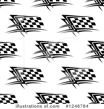 Royalty-Free (RF) Racing Flag Clipart Illustration by Vector Tradition SM - Stock Sample #1246784