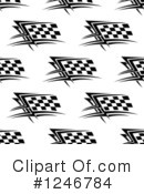 Racing Flag Clipart #1246784 by Vector Tradition SM