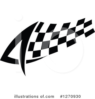 Royalty-Free (RF) Racing Flag Clipart Illustration by Vector Tradition SM - Stock Sample #1270930