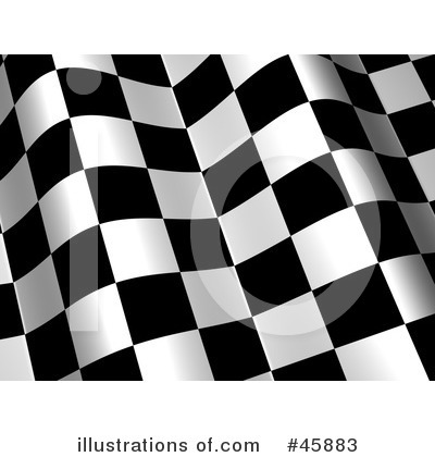 Checkered Flag Clipart #45883 by ShazamImages