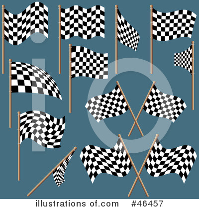 Racing Flag Clipart #46457 by dero