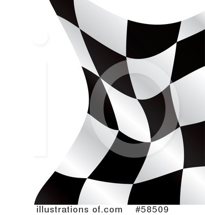 Royalty-Free (RF) Racing Flag Clipart Illustration by MilsiArt - Stock Sample #58509